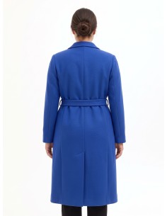 Stoffen stofjas met bijpassende riem Rinascimento Curvy 2