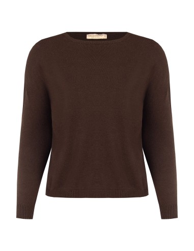 Ruime curvy trui met boothals Rinascimento Curvy