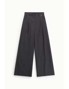 Dixie Palazzo-broek met hoge taille en plooien 2