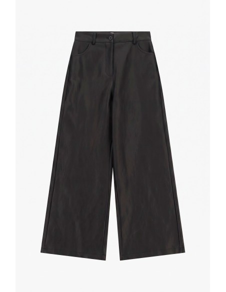 Wijde Palazzo-broek met normale taille van Dixie