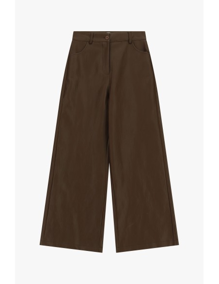 Wijde Palazzo-broek met normale taille van Dixie