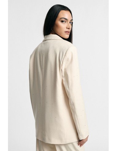 Regular-fit blazer met klepzakken en fijne strepen, alstublieft