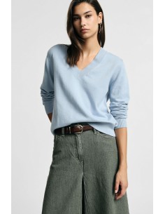 Trui met V-hals, normale pasvorm, alstublieft