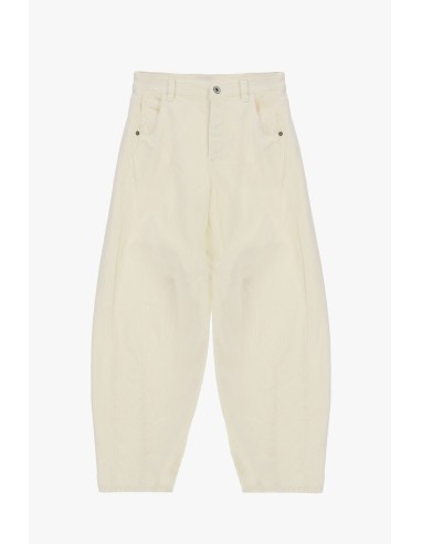 Please jeans in balloon fit met normale taille en plooien aan de voorkant