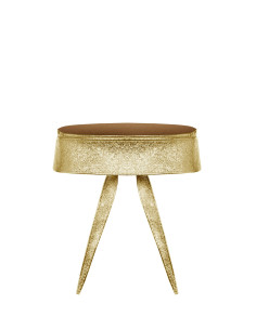 Rinascimento ceintuur in sjerpstijl van echt metallic leer 2