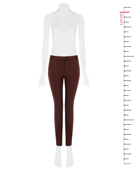 Skinny broek van scuba-crêpe Rinascimento