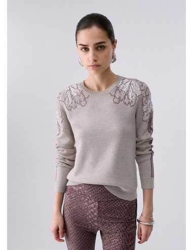 Jacquardtrui met strass-steentjes Liu Jo