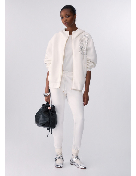 Oversized jasje met sieradenborduursel Liu Jo