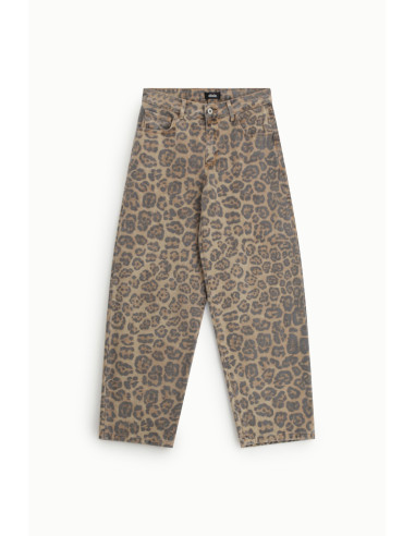 Eva Carrotbroek met dierenprint en hoge taille van Dixie