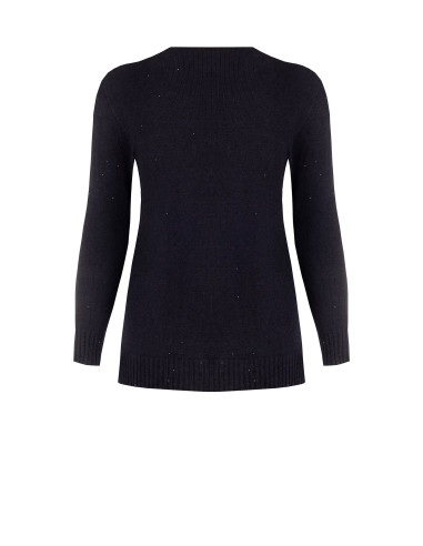 Curvy openvallend vest met micro-pailletten Rinascimento Curvy
