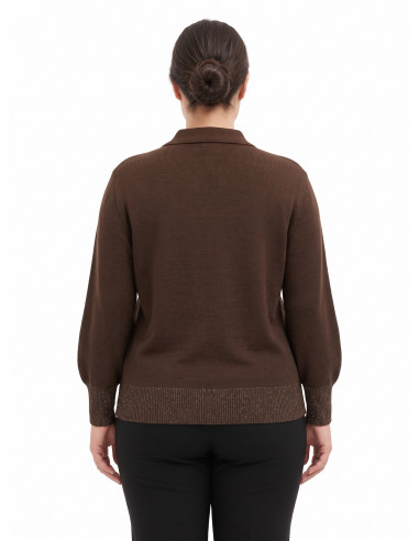 Curvy polotrui met pofmouwen Rinascimento Curvy