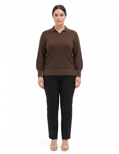 Curvy polotrui met pofmouwen Rinascimento Curvy