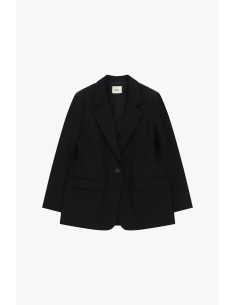 Blazer met retrobandana en decoratieve franjes Dixie