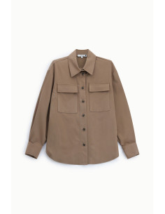 Regular-fitblouse met opgestikte zakken aan de voorkant Please 2