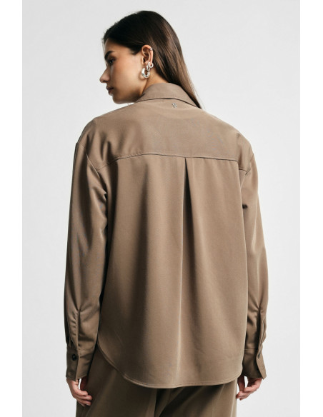 Regular-fitblouse met opgestikte zakken aan de voorkant Please