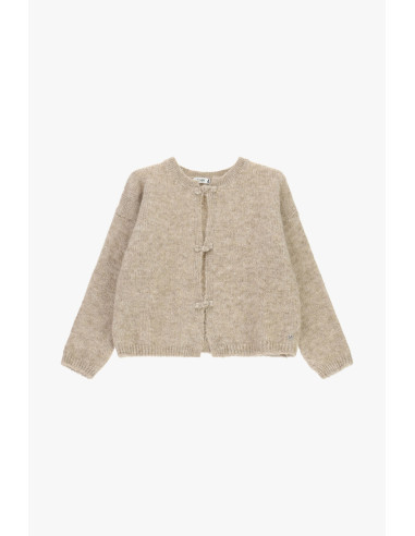 Kort vest met sluiting aan de voorkant met strikken Please