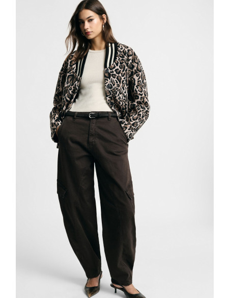 Tapered broek met cargozakken Please