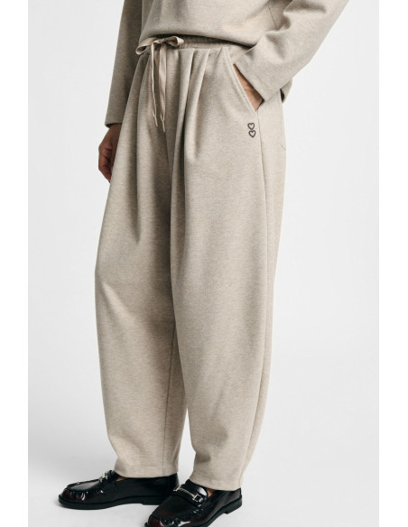 Joggingbroek met trekkoord en zijzakken Please