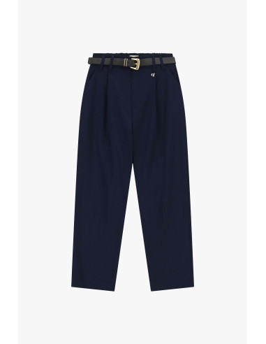 Dixie pantalon op maat met hoge taille en riem