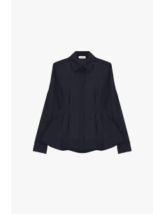 Dixie blouse met figuurnaden aan de voorkant en een uitlopende snit 2