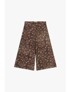 Dixie Palazzo-broek met bloemenprint en hoge taille 2
