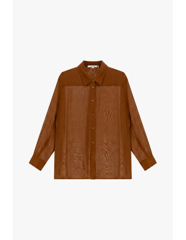 Regular fit overhemd met klassieke kraag Please