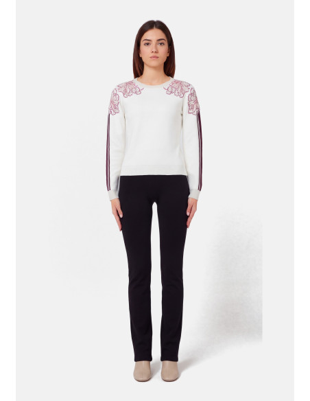 Jacquardtrui met strass van Liu Jo