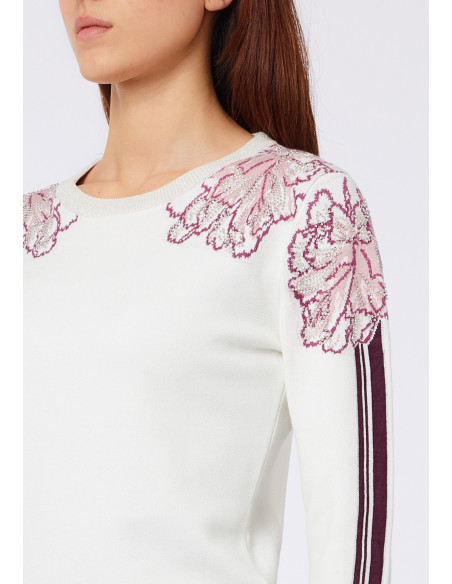 Jacquardtrui met strass van Liu Jo