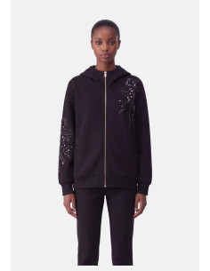 Oversized jasje met juwelenborduursel van Liu Jo