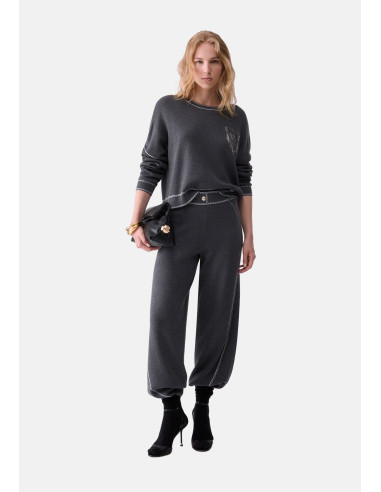 Liu Jo-broek met contrasterende stiksels