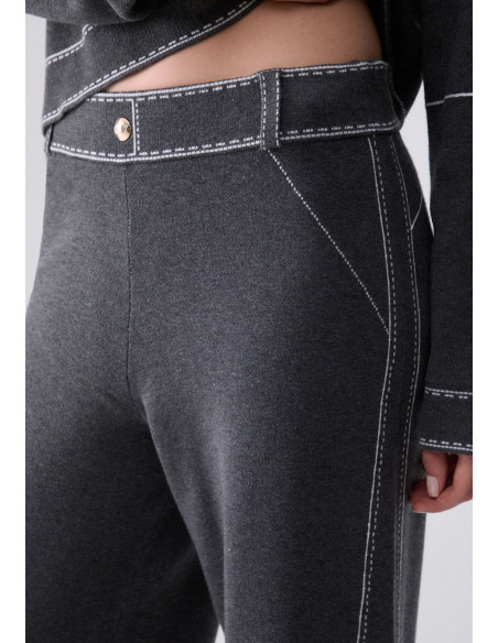 Liu Jo-broek met contrasterende stiksels