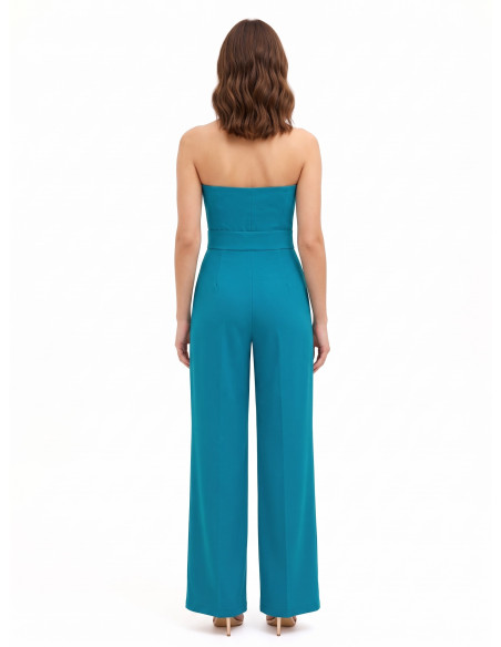 Palazzo-jumpsuit van cadi-stof Rinascimento