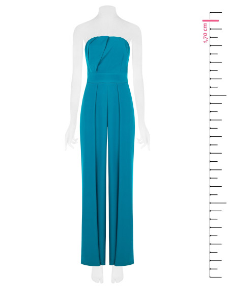 Palazzo-jumpsuit van cadi-stof Rinascimento