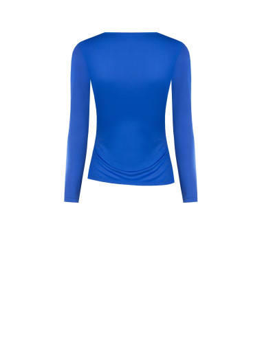 Nauwsluitende top van jersey met rimpeldetail aan de zijkant Rinascimento