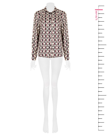 Ruime viscoseblouse Rinascimento