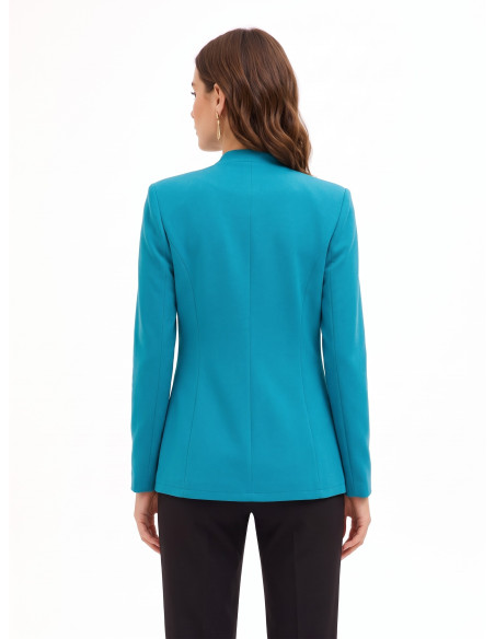 Lange open blazer van Punto Milano Rinascimento