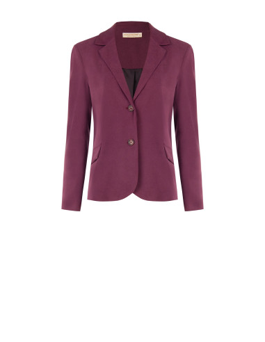 Getailleerde blazer van velours Rinascimento