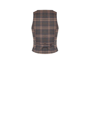 Getailleerd tartanvest Rinascimento