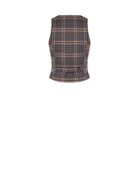 Getailleerd tartanvest Rinascimento
