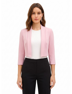 Open bolero-schouderbedekking van technische stof Rinascimento