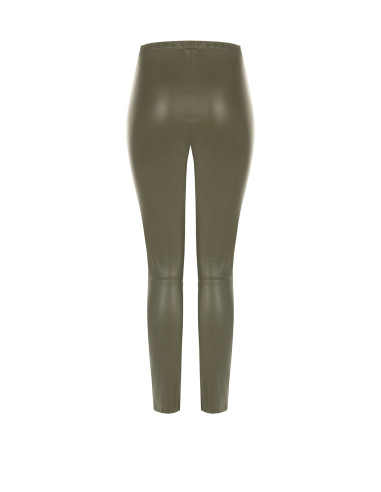 Leggingbroek van imitatieleer met elastische tailleband Rinascimento