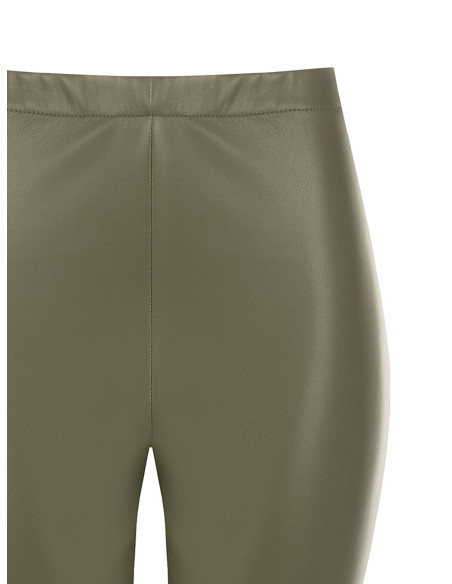 Leggingbroek van imitatieleer met elastische tailleband Rinascimento