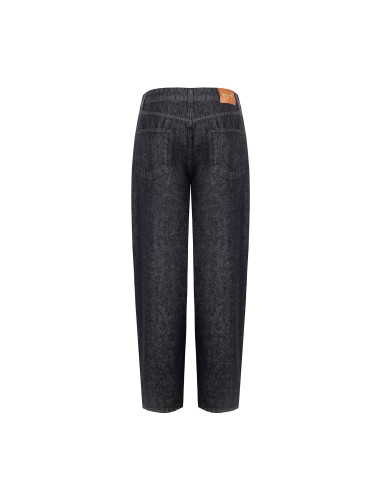 Wide-legjeans met logolabel op de achterzak Rinascimento