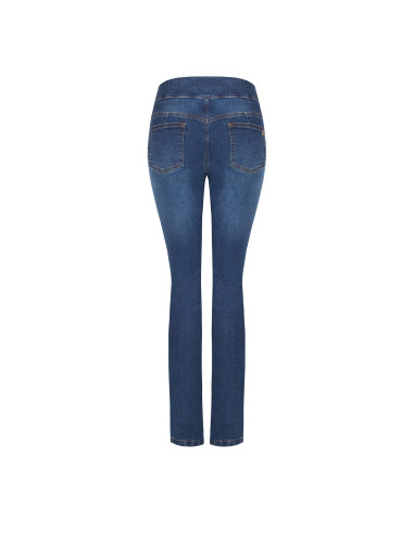 Elastische skinnyjeans met kleine splitten bij de enkels Rinascimento