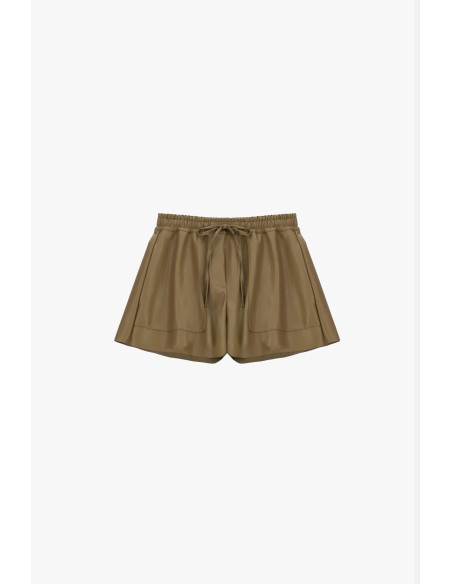Regular-fit shorts met opgestikte zakken en trekkoord Dixie - Olie