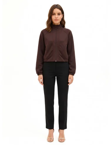 Sweater Rinascimento - Donkerbruin
