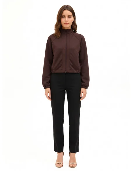 Sweater Rinascimento - Donkerbruin