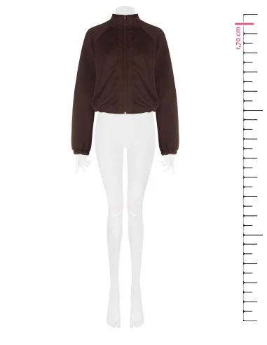 Sweater Rinascimento - Donkerbruin