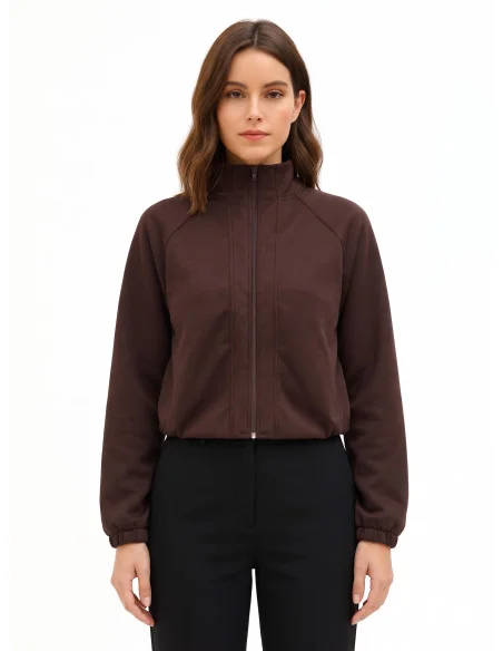 Sweater Rinascimento - Donkerbruin