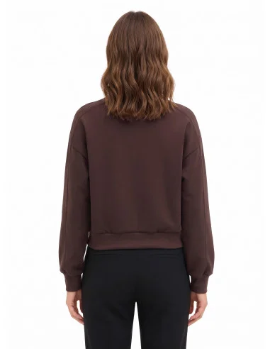 Sweater Rinascimento - Donkerbruin